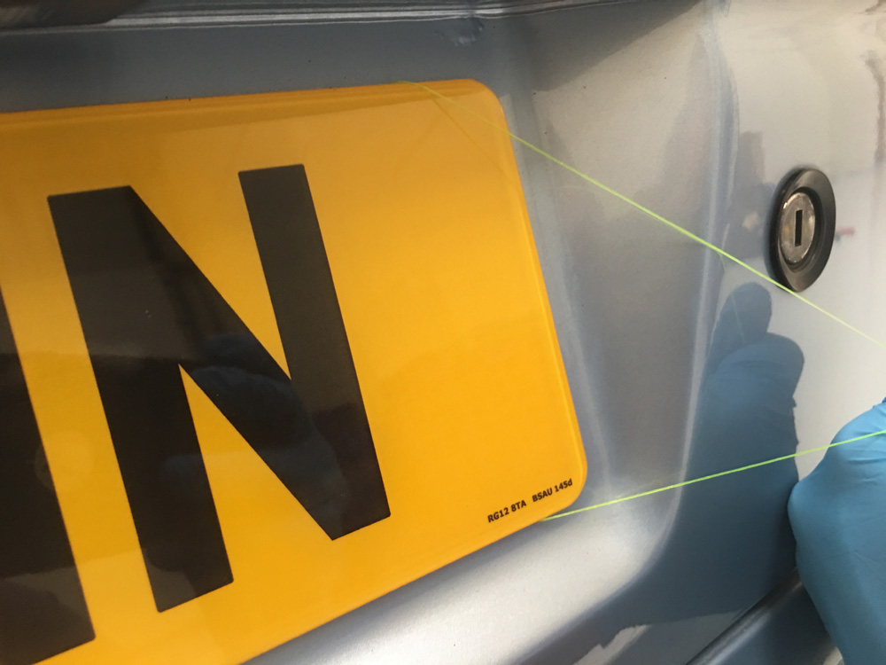 Plates For Cars Fitting